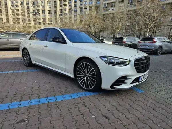 Alb Utilizat 2021 Mercedes S500 Edition Berlinǎ | 98.750 EUR (Puțin scump) - Imagine 1/4
