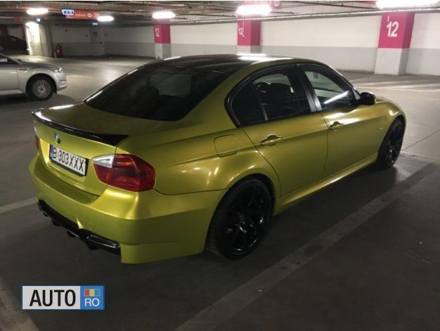 Second-hand BMW 318 143 CP (105 kW) 2008 Verde Berlinǎ