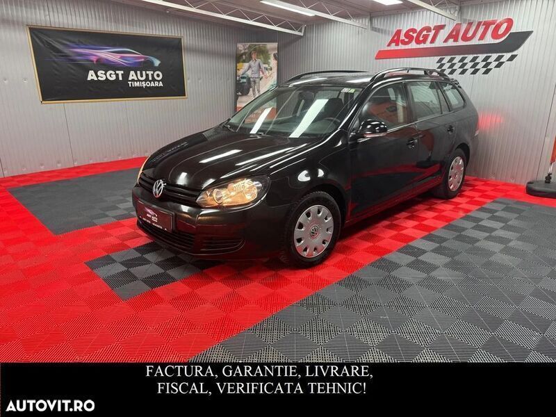 Negru Utilizat 2010 VW Golf VI Break | 4.499 EUR (Puțin scump) - Imagine 1/4