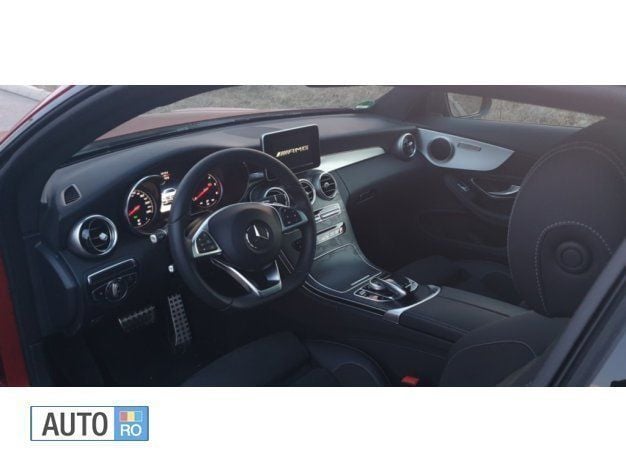 Second-hand Mercedes C250 205 CP (150 kW) 2018 Rosu Coupe