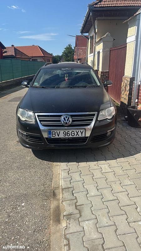 Negru Utilizat 2009 VW Passat R-line Edition Break | 3.000 EUR (Preț bun) - Imagine 1/4