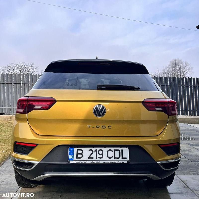 Second-hand VW T-Roc Sport 150 CP (110 kW) 2020 Culoaregalbeuriu SUV