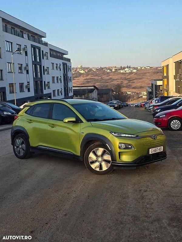 Second-hand Hyundai Kona Premium 150 kW (204 CP) 2019 Culoareverde SUV