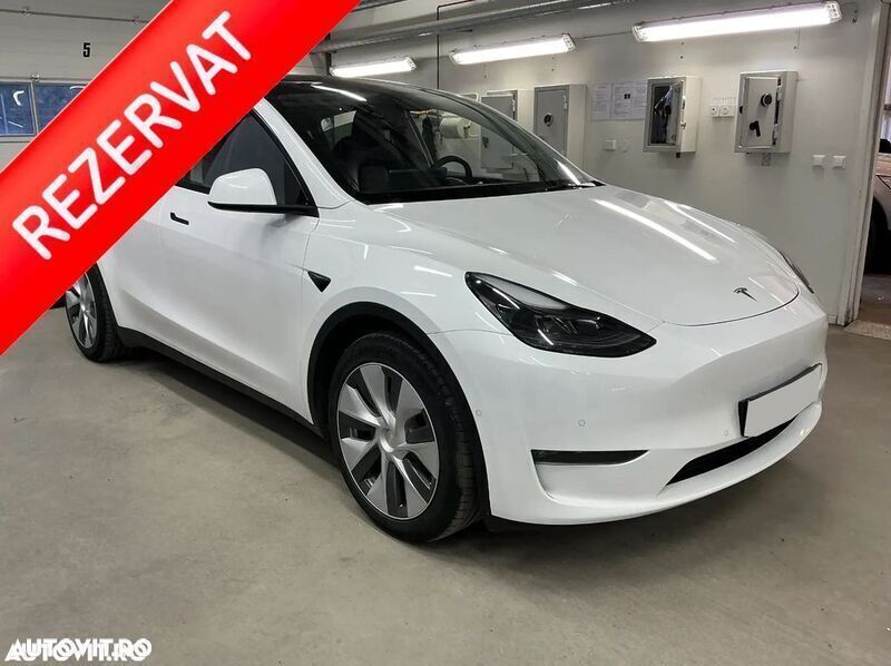 Alb Utilizat 2022 Tesla Model Y Long Range SUV | 35.989 EUR - Imagine 1/4