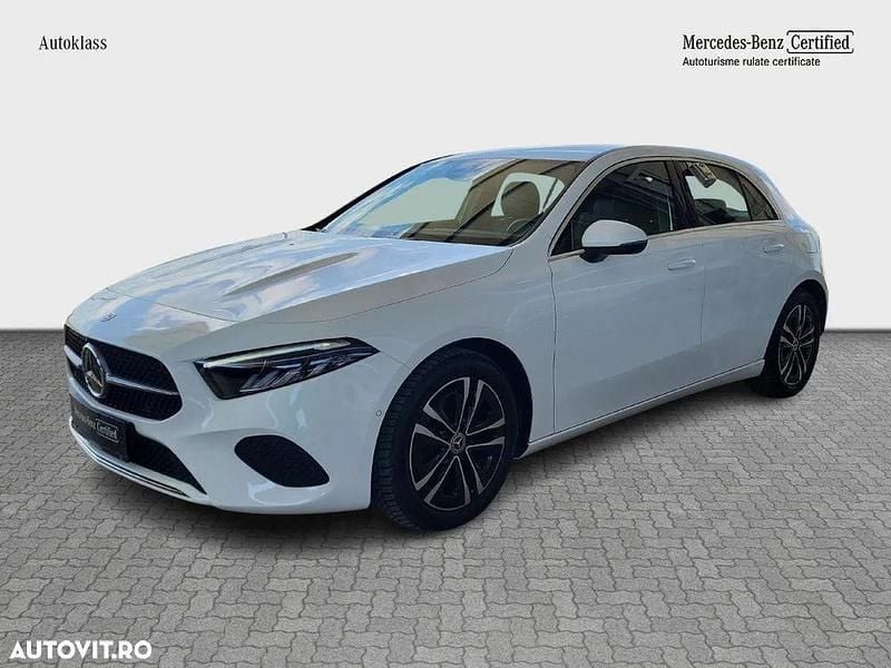 Alb Utilizat 2023 Mercedes A180 Progressive Hatchback | 26.015 EUR (Super Preț) - Imagine 1/3