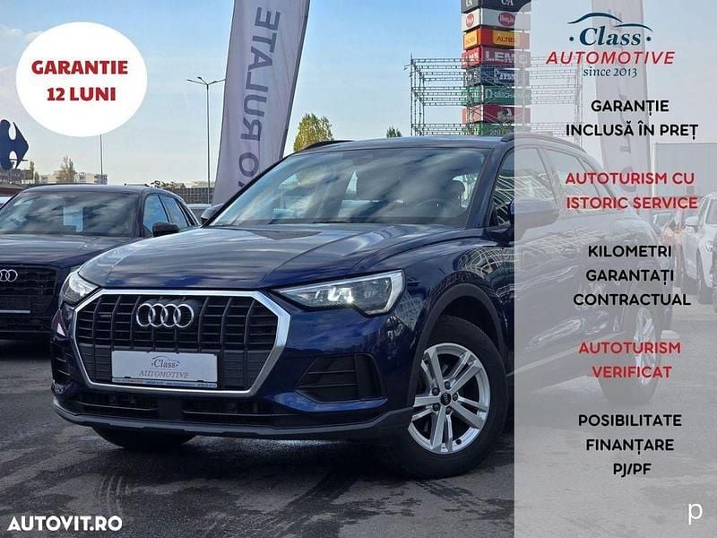 Culoarealbastru Utilizat 2022 Audi Q3 SUV | 25.490 EUR (Preț bun) - Imagine 1/4