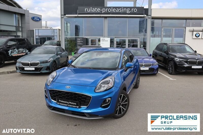 Albastru Utilizat 2020 Ford Puma SUV | 12.750 EUR (Preț bun) - Imagine 1/4