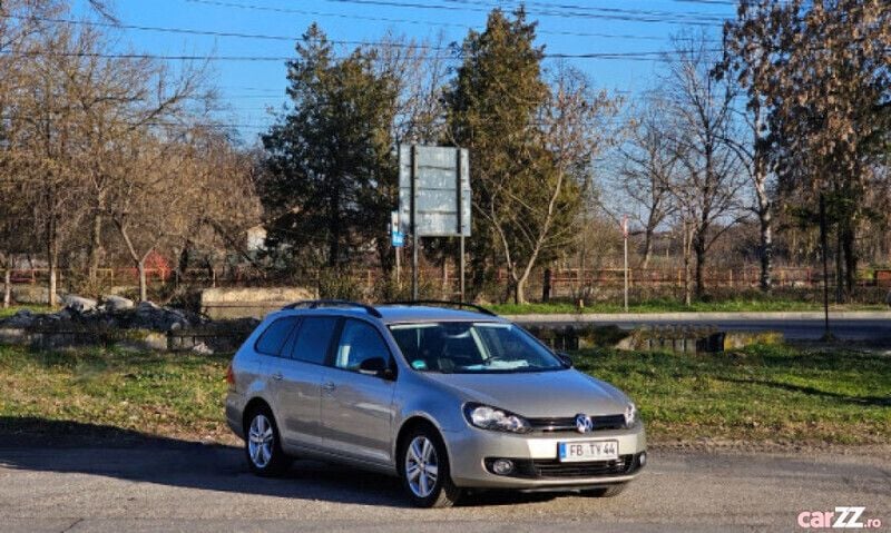 Gri Utilizat 2013 VW Golf VI Break | 6.390 EUR (Preț OK) - Imagine 1/4
