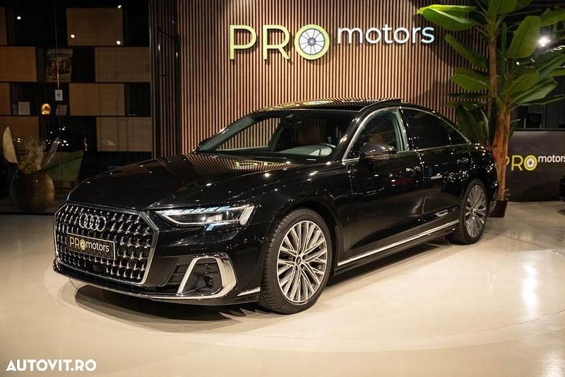 Culoarenegru Second-hand 2022 Audi A8 Advanced Berlinǎ | 59.900 EUR (Preț OK) - Imagine 1/4