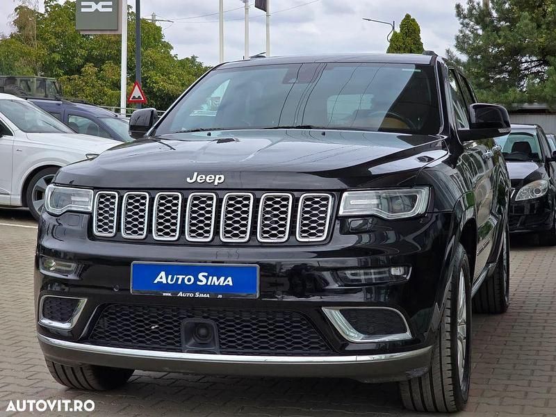 Second-hand Jeep Grand Cherokee Summit 250 CP (183 kW) 2018 Culoarenegru SUV