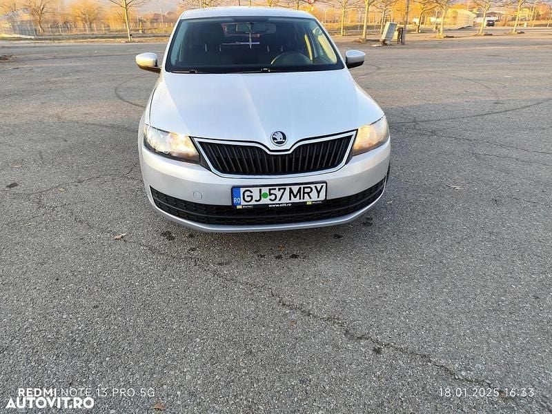 Argint Utilizat 2016 Skoda Rapid Berlinǎ | 6.300 EUR (Preț OK) - Imagine 1/4