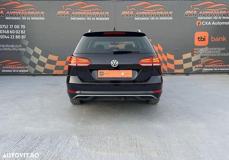 Second-hand VW Golf VII United 115 CP (84 kW) 2018 Culoarenegru Break