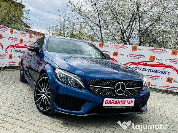 Second-hand Mercedes C300 AMG 245 CP (180 kW) 2017 Albastru Berlinǎ