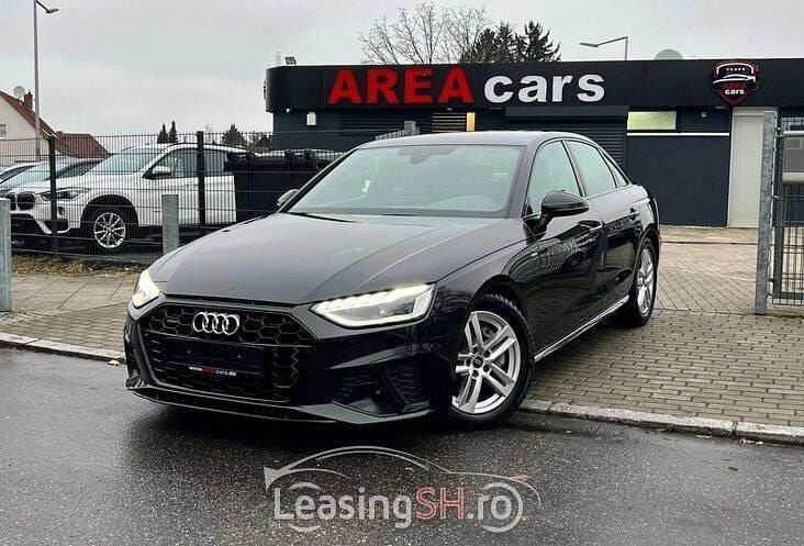 Negru Utilizat 2022 Audi A4 S-Line Berlinǎ | 35.450 EUR (Scump) - Imagine 1/4