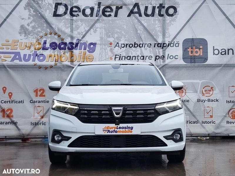 Second-hand Dacia Logan 90 CP (66 kW) 2022 Culoarealb Berlinǎ