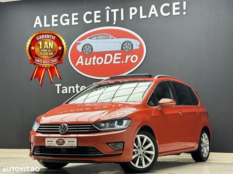 Second-hand VW Golf Sportsvan 150 CP (110 kW) 2014 Culoareportocaliu Monovolum