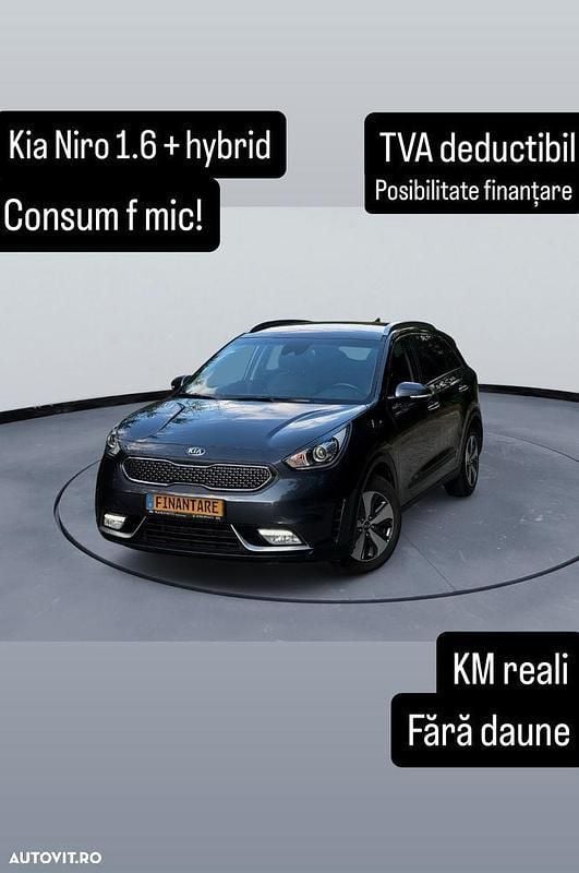Gri Utilizat 2020 Kia Niro Spirit SUV | 14.800 EUR (Super Preț) - Imagine 1/4