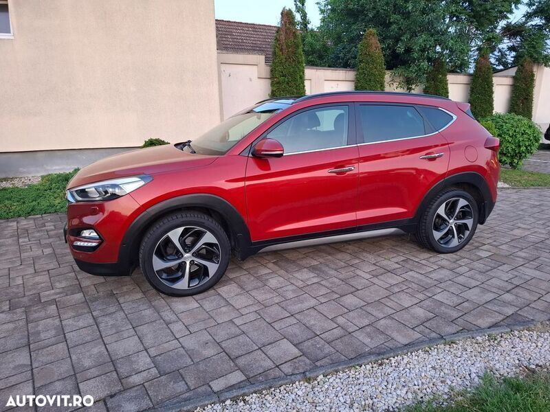 Rosu Utilizat 2015 Hyundai Tucson SUV | 15.500 EUR (Preț OK) - Imagine 1/4