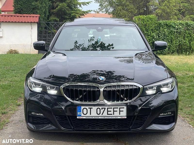 Negru Utilizat 2019 BMW 320 M Sport Break | 22.990 EUR (Scump) - Imagine 1/4
