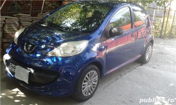 Second-hand Peugeot 107 68 CP (50 kW) 2007 Albastru Hatchback