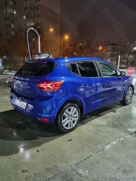 Second-hand Dacia Sandero 91 CP (66 kW) 2021 Albastru Hatchback