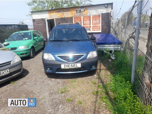 Albastru Utilizat 2007 Dacia Logan Berlinǎ | 3.150 EUR (Puțin scump) - Imagine 1/4