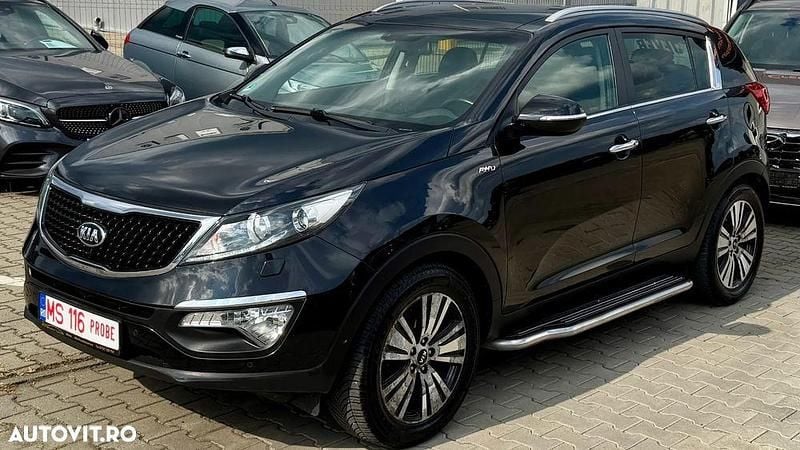 Culoarenegru Utilizat 2015 Kia Sportage Spirit SUV | 13.499 EUR (Preț OK) - Imagine 1/4