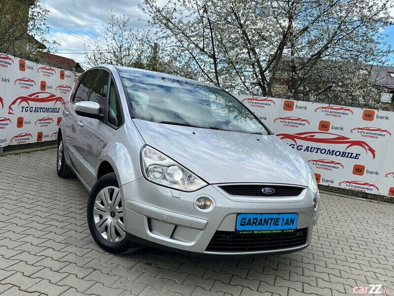 Argintiu Utilizat 2006 Ford S-MAX S Monovolum | 4.290 EUR (Puțin scump) - Imagine 1/4