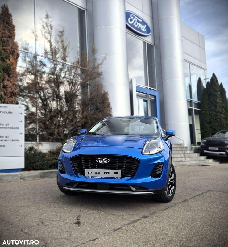 Culoarealbastru Utilizat 2024 Ford Puma SUV | 19.999 EUR (Preț OK) - Imagine 1/4
