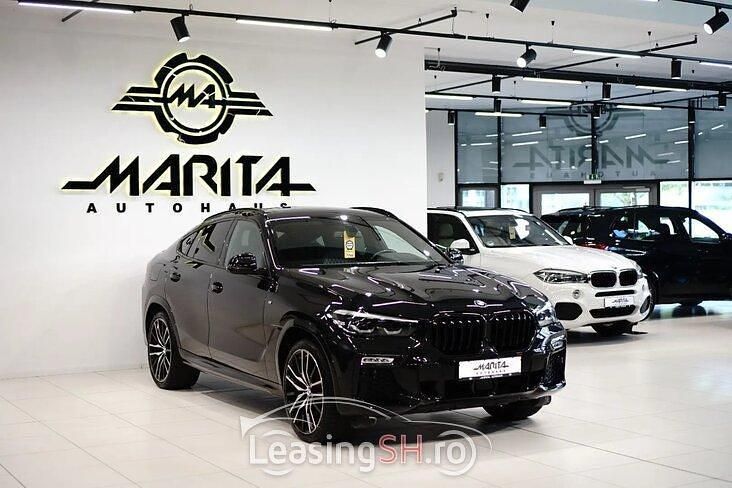 Negru Utilizat 2021 BMW X6 M Sport SUV | 68.200 EUR (Scump) - Imagine 1/4