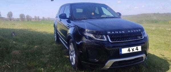 Negru Utilizat 2017 Land Rover Range Rover evoque SUV | 18.950 EUR (Preț OK) - Imagine 1/4