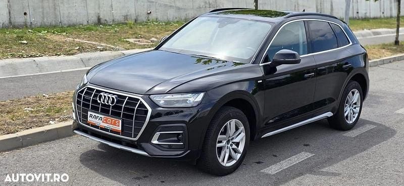 Negru Utilizat 2021 Audi Q5 Advanced SUV | 40.062 EUR (Puțin scump) - Imagine 1/4