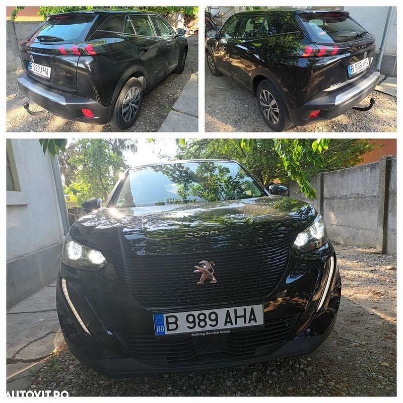 Negru Utilizat 2020 Peugeot 2008 Active SUV | 12.199 EUR (Preț OK) - Imagine 1/4
