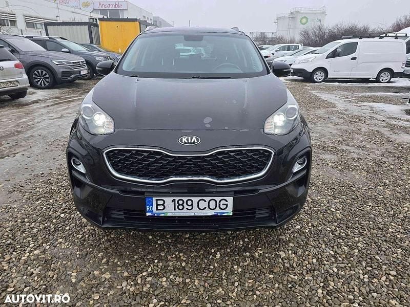 Culoarenegru Utilizat 2021 Kia Sportage SUV | 15.350 EUR (Super Preț) - Imagine 1/4