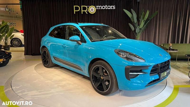 Second-hand Porsche Macan 245 CP (180 kW) 2019 Culoarealbastru SUV