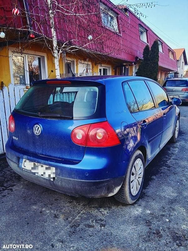 Second-hand VW Golf V Trendline 80 CP (58 kW) 2007 Culoarealbastru