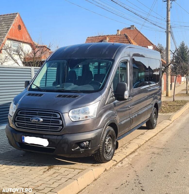 Gri Utilizat 2017 Ford Transit Trend Monovolum | 15.800 EUR (Preț OK) - Imagine 1/4