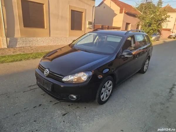 Negru Utilizat 2013 VW Golf VI Break | 3.850 EUR (Preț bun) - Imagine 1/4