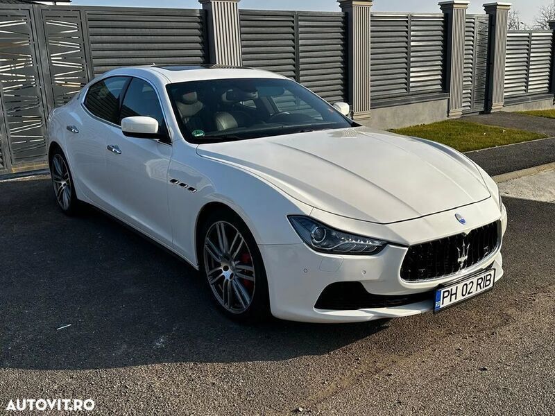 Alb Utilizat 2016 Maserati Ghibli Coupe | 26.500 EUR (Preț OK) - Imagine 1/4