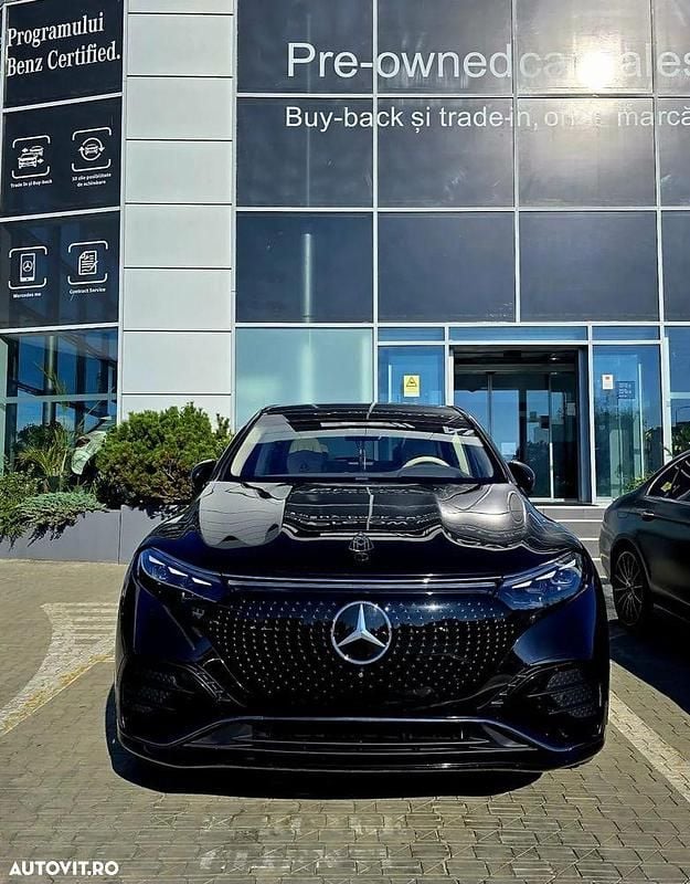 Second-hand Mercedes EQS450+ AMG line 264 kW (360 CP) 2023 Culoarenegru SUV