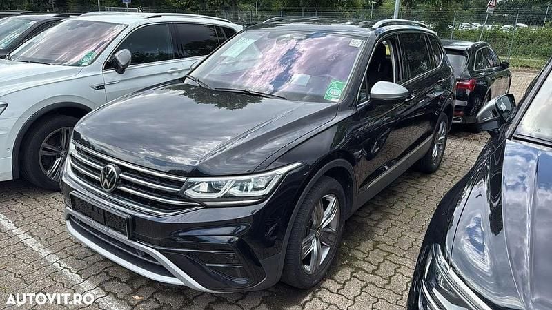 Negru Utilizat 2022 VW Tiguan Allspace Elegance SUV | 25.990 EUR (Puțin scump) - Imagine 1/4