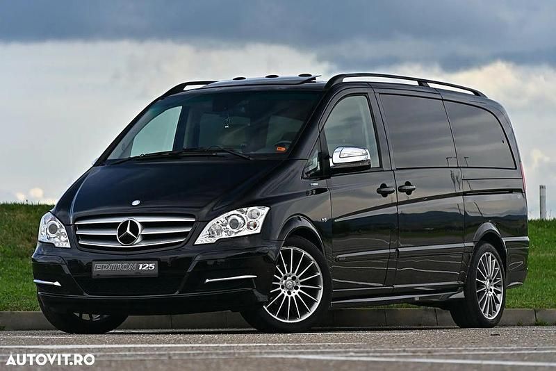 Negru Utilizat 2011 Mercedes Viano Avantgarde Edition Monovolum | 18.990 EUR (Preț OK) - Imagine 1/4
