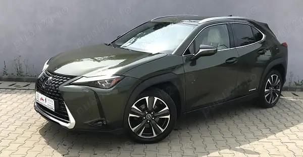 Verde Utilizat 2020 Lexus UX 250h E-FOUR Luxury Line SUV | 24.999 EUR (Puțin scump) - Imagine 1/4