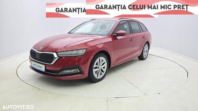 Rosu Utilizat 2022 Skoda Octavia Style Break | 19.450 EUR (Preț OK) - Imagine 1/3