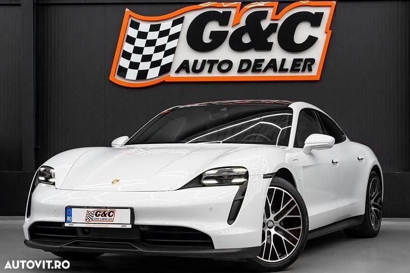 Culoarealb Second-hand 2020 Porsche Taycan 4S Sport Berlinǎ | 64.900 EUR (Puțin scump) - Imagine 1/4