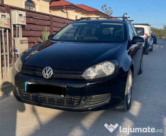Negru Utilizat 2012 VW Golf VI Break | 5.400 EUR (Preț OK) - Imagine 1/4