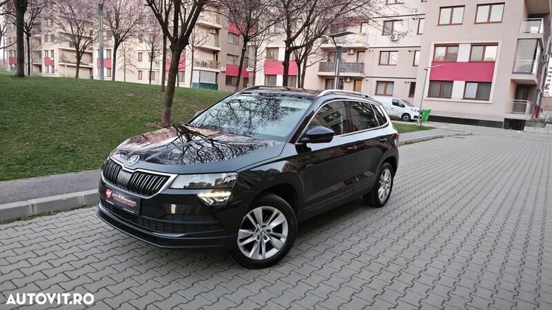 Negru Utilizat 2019 Skoda Karoq Ambition SUV | 14.844 EUR (Preț OK) - Imagine 1/4