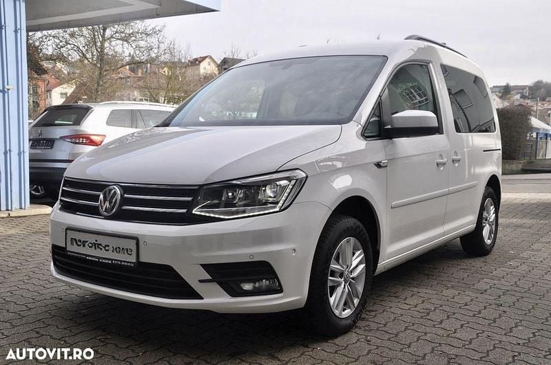 Culoarealb Utilizat 2017 VW Caddy Comfortline Monovolum | 16.350 EUR (Scump) - Imagine 1/4