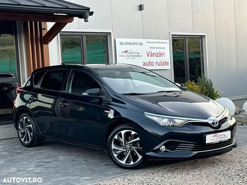 Culoarenegru Utilizat 2015 Toyota Auris Hybrid Sol Hatchback | 12.499 EUR (Scump) - Imagine 1/4