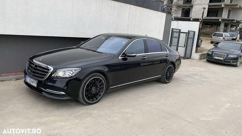 Second-hand Mercedes S350 286 CP (210 kW) 2018 Culoarenegru Berlinǎ